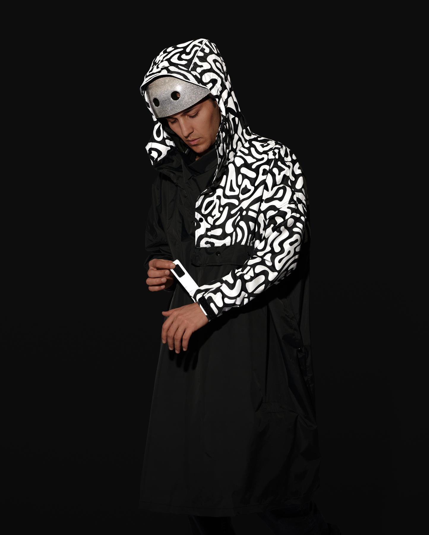 Veste Pluie Coupe Vent Générique Poncho Pluie Imperméable Capuche Moto Mi Saison Coupe Vent Veste Et Poncho Velo