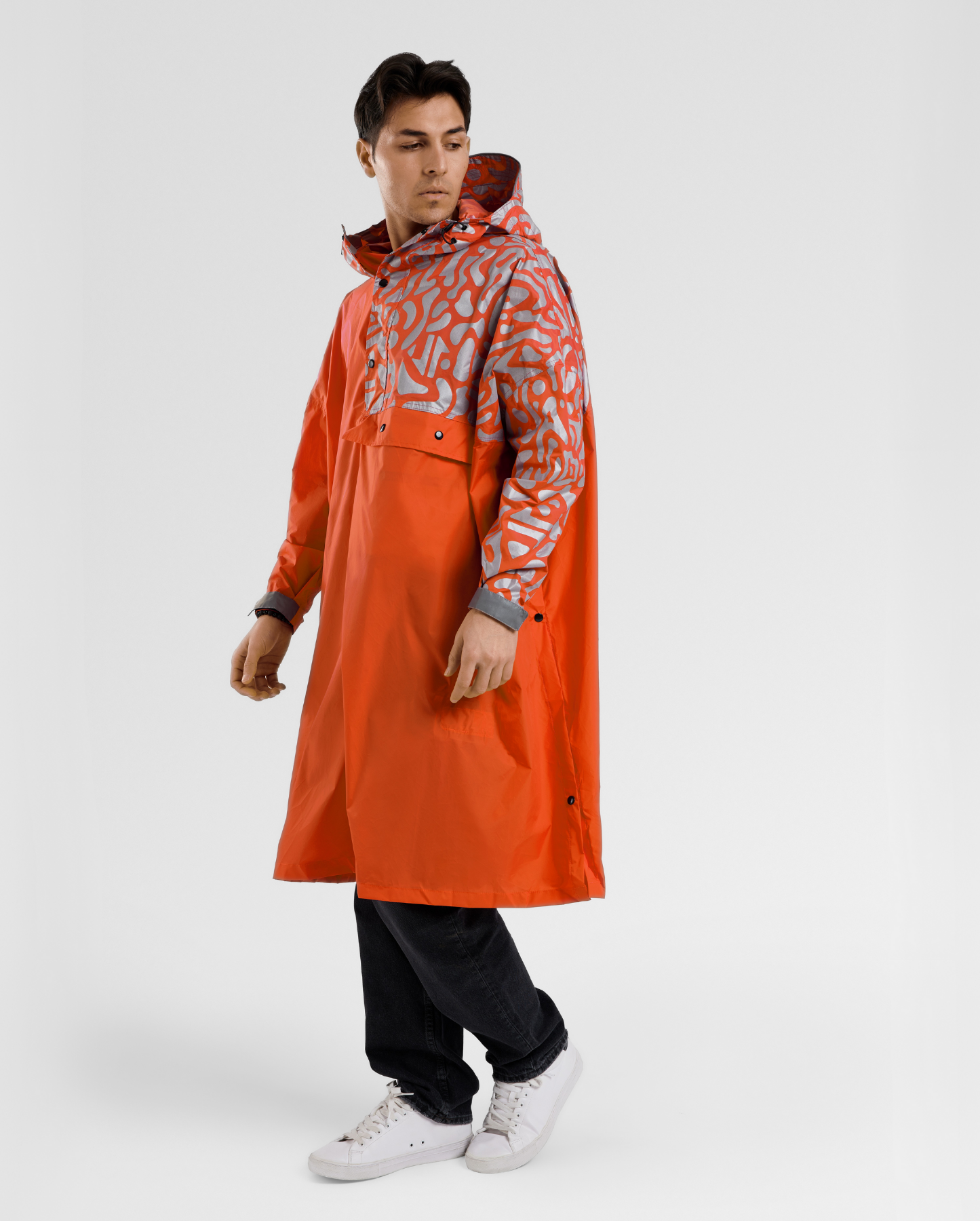 PONCHO DE PLUIE RÉFLÉCHISSANT ROMEA