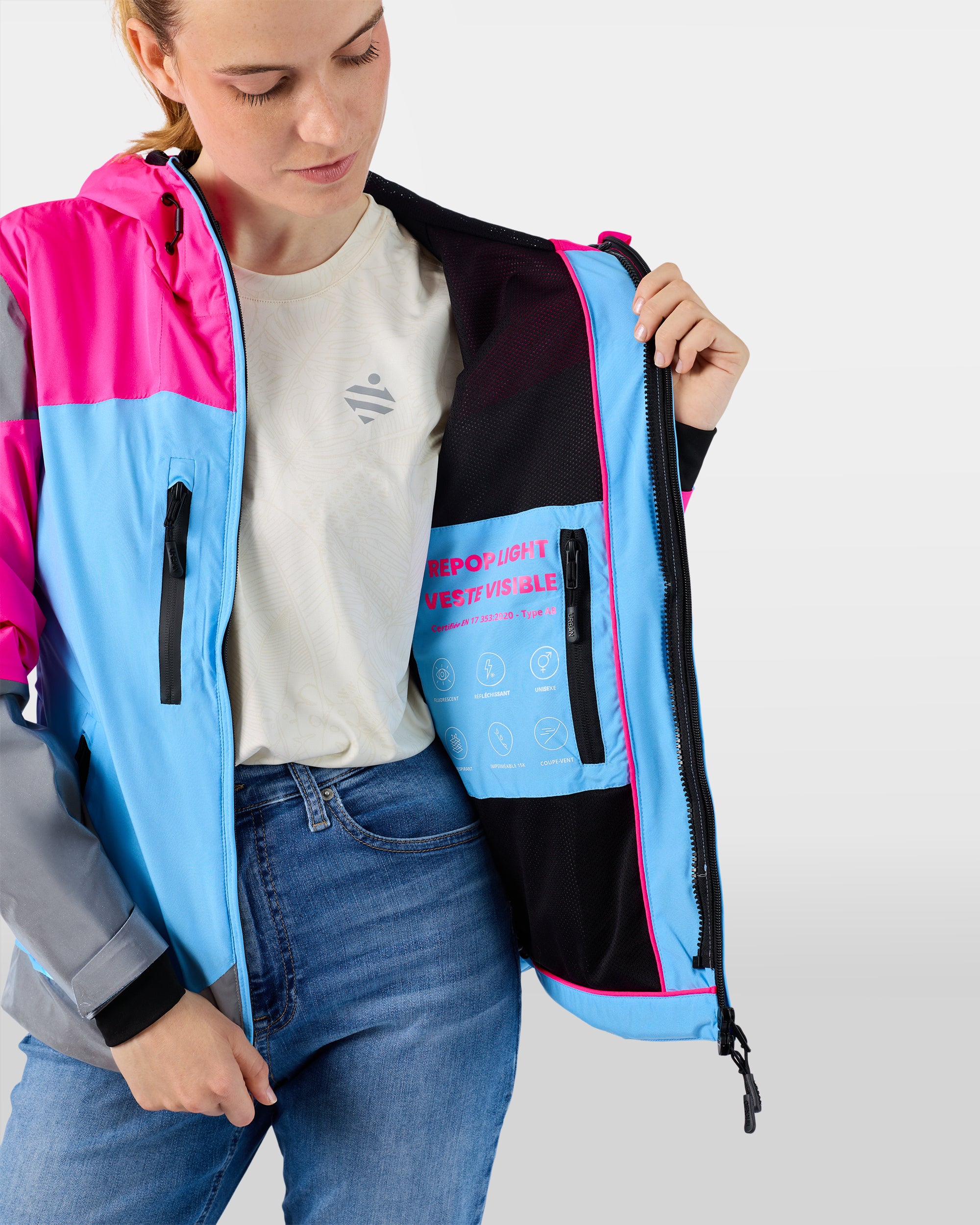 VESTE VISIBLE & RESPIRANTE REPOP LIGHT