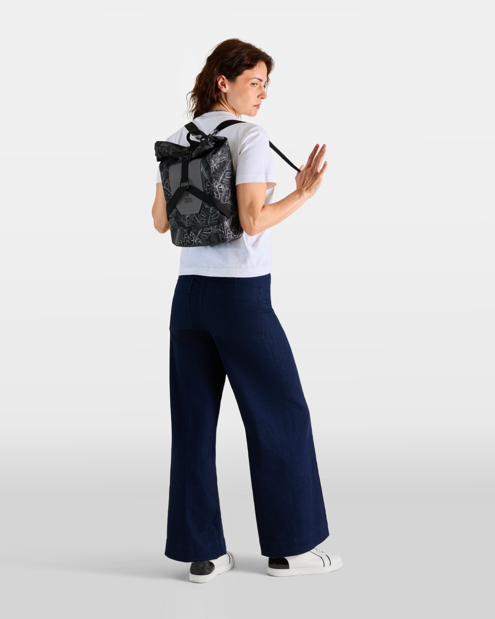 SAC À DOS RÉFLÉCHISSANT UCRR MOTIF JUNGLE SMALL