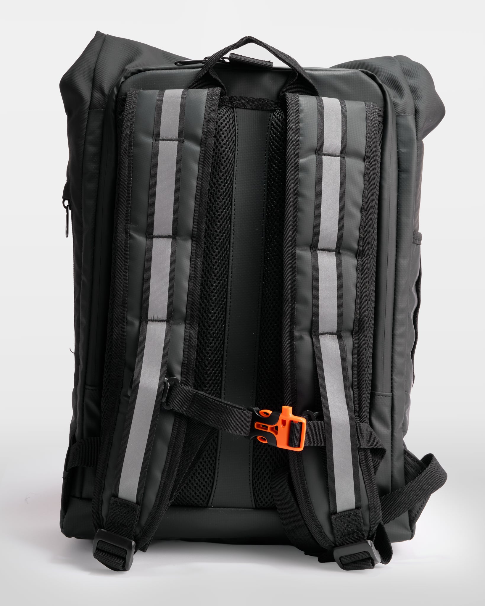 sac à dos vélo ville noir sifflet bretelles réfléchissantes 