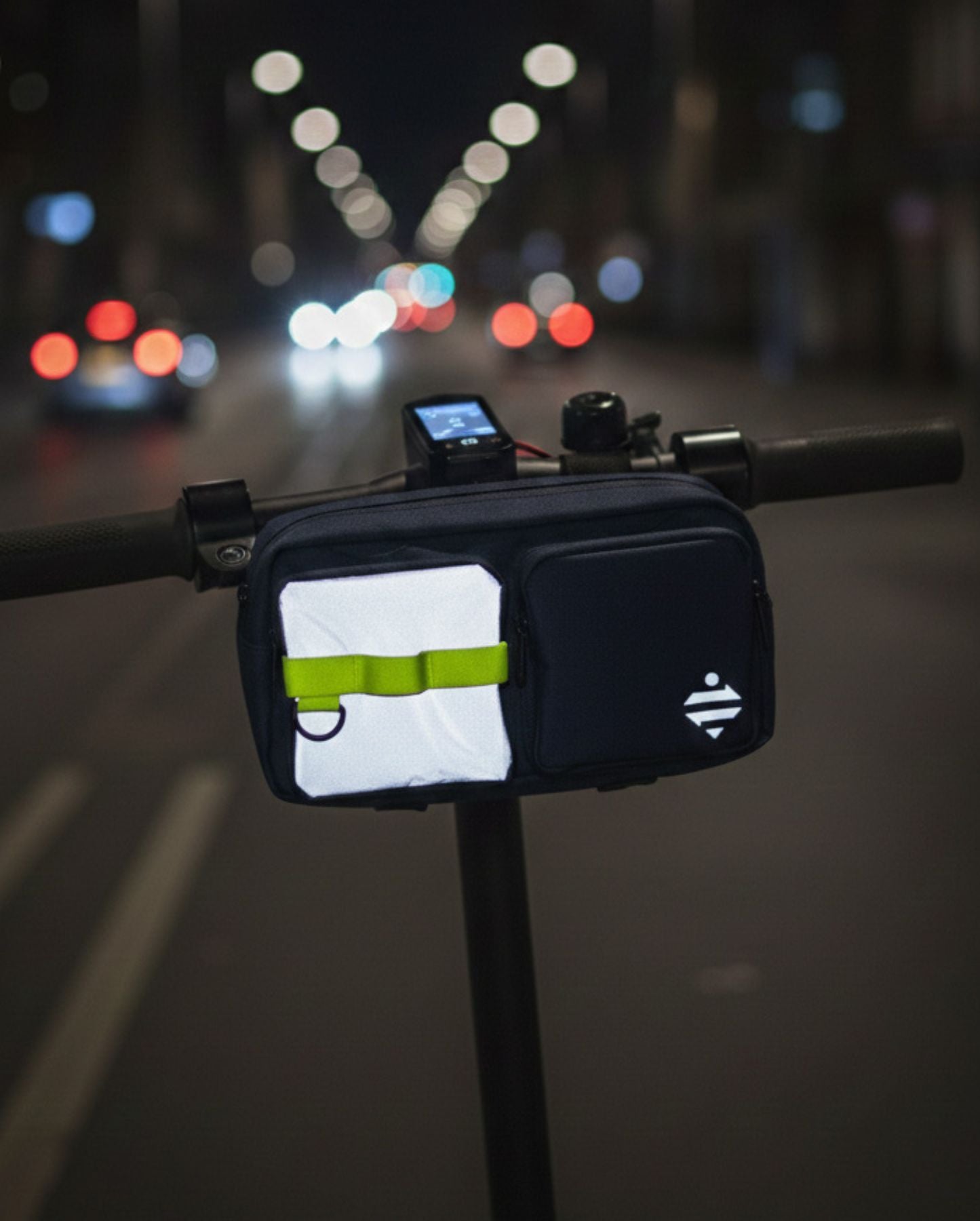 sacoche guidon vélo sac banane polyvalent imperméable réfléchissant