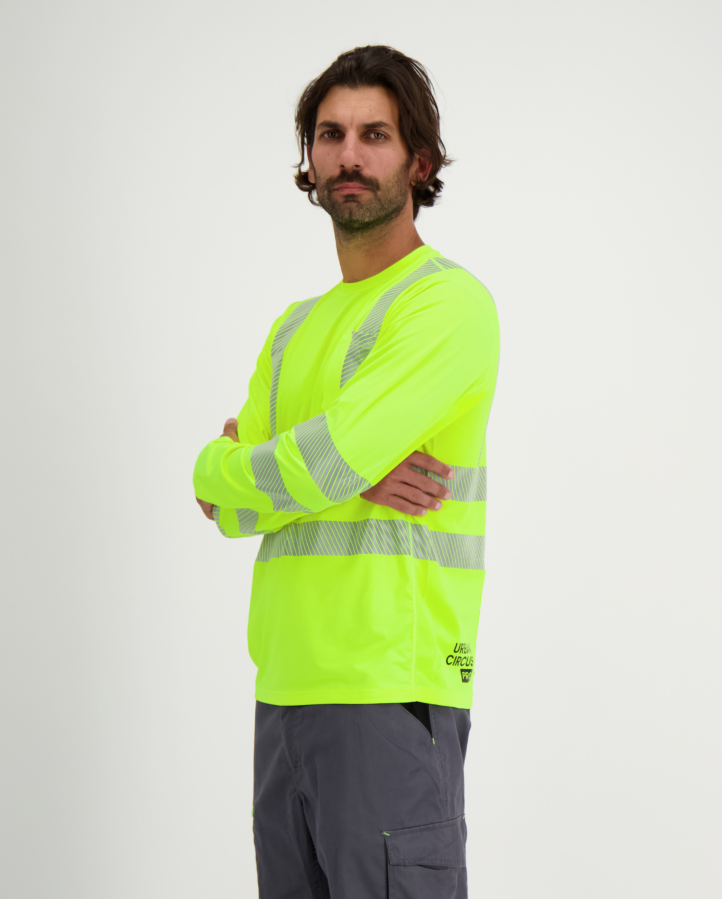 TSHIRT MANCHES LONGUES RESPIRANT HAUTE-VISIBILITÉ EN ISO 20471