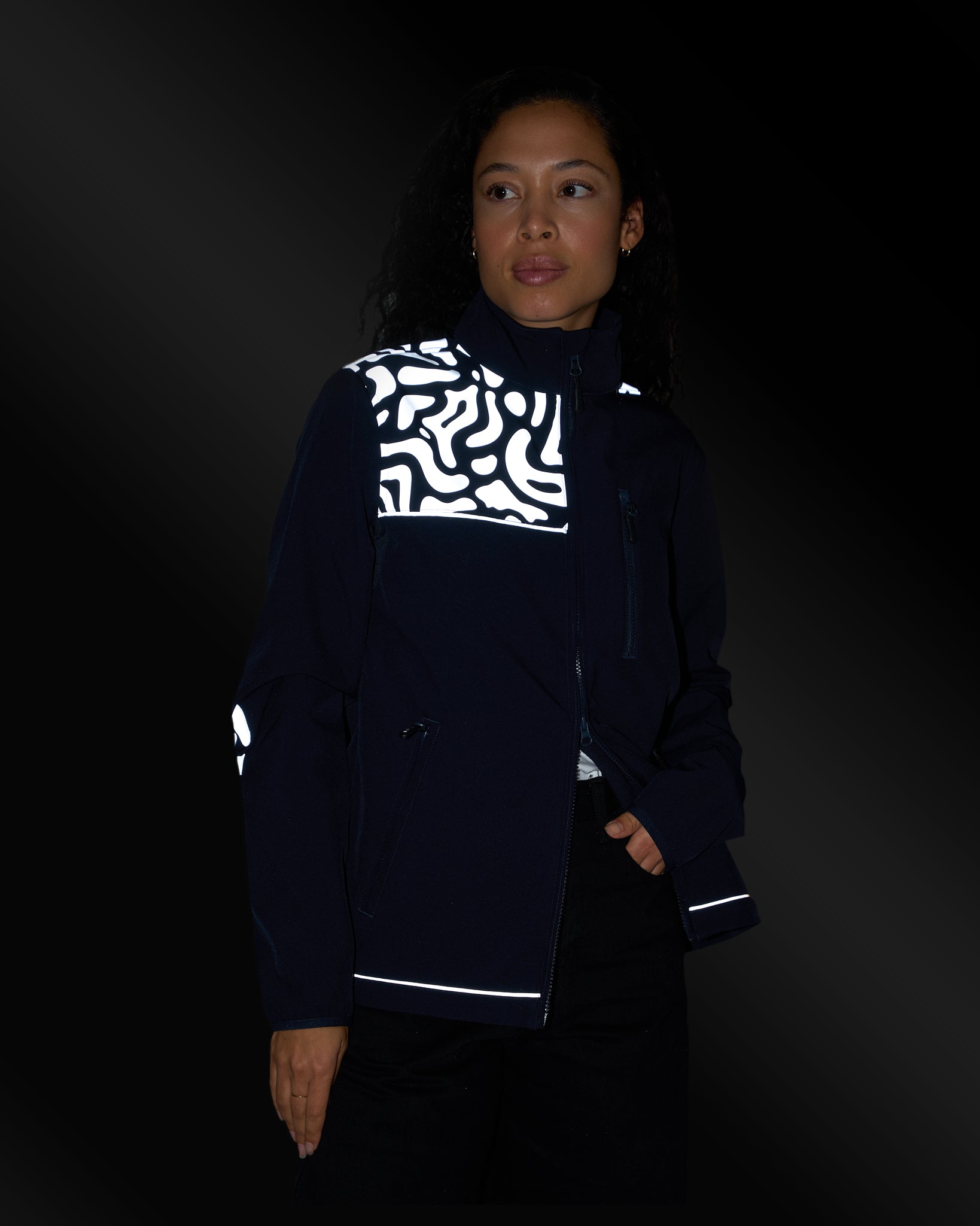 ORSO TECHNICAL FLEECE SOFTSHELL JACKET