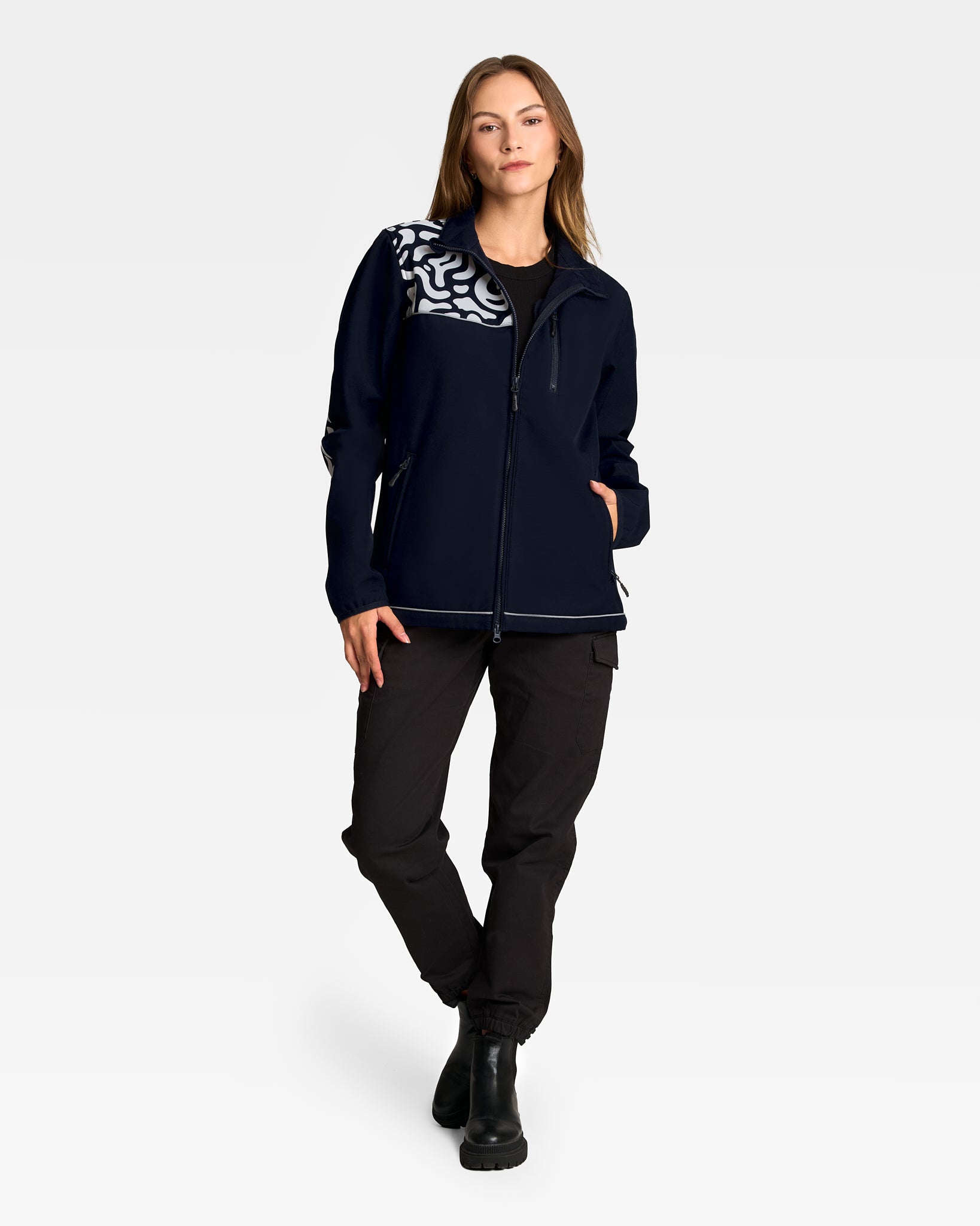 ORSO TECHNICAL FLEECE SOFTSHELL JACKET