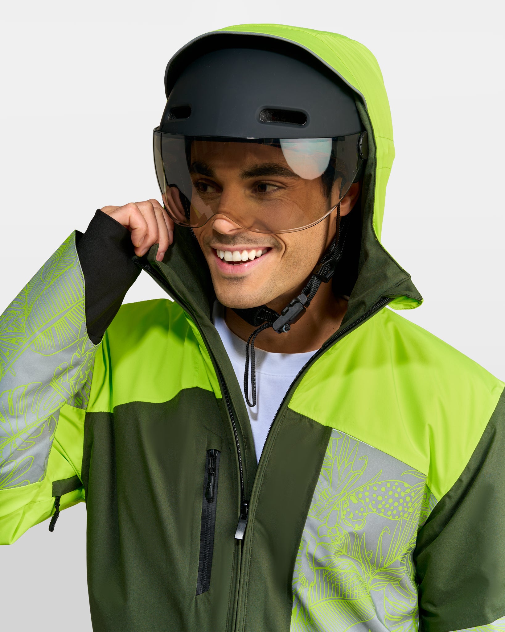 SICHTBARE & WENDBARE REPOP-WINTERMUSTERJACKE